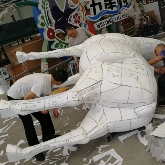 泡沫雕塑